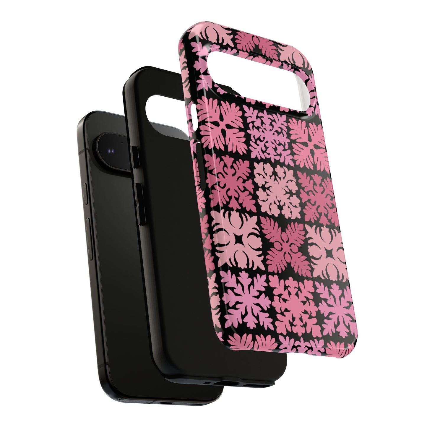Black Hawaiian Quilt Standard - Google Pixel