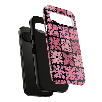 Black Hawaiian Quilt Standard - Google Pixel