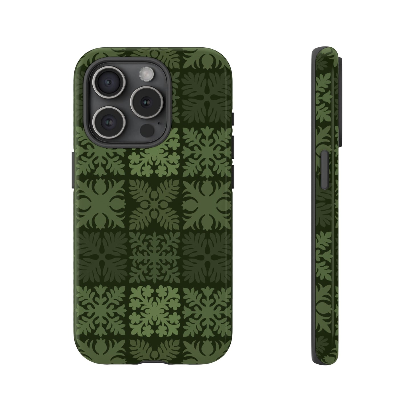 Green Hawaiian Quilt Standard
