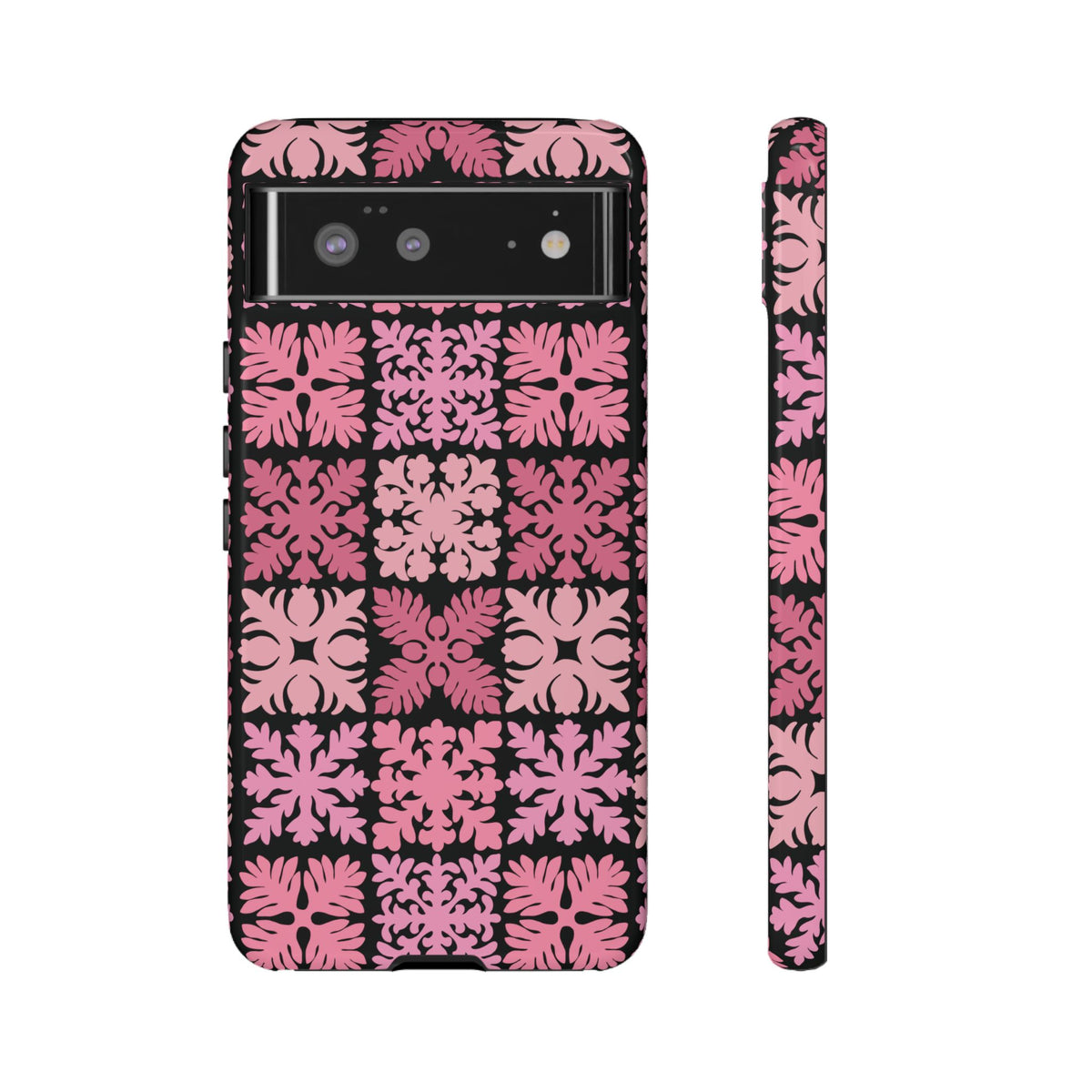Black Hawaiian Quilt Standard - Google Pixel