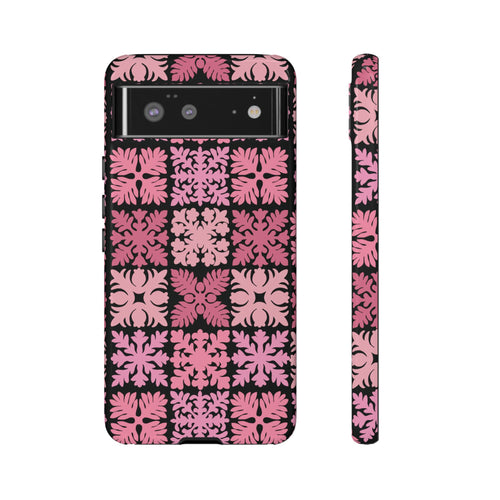 Black Hawaiian Quilt Standard - Google Pixel