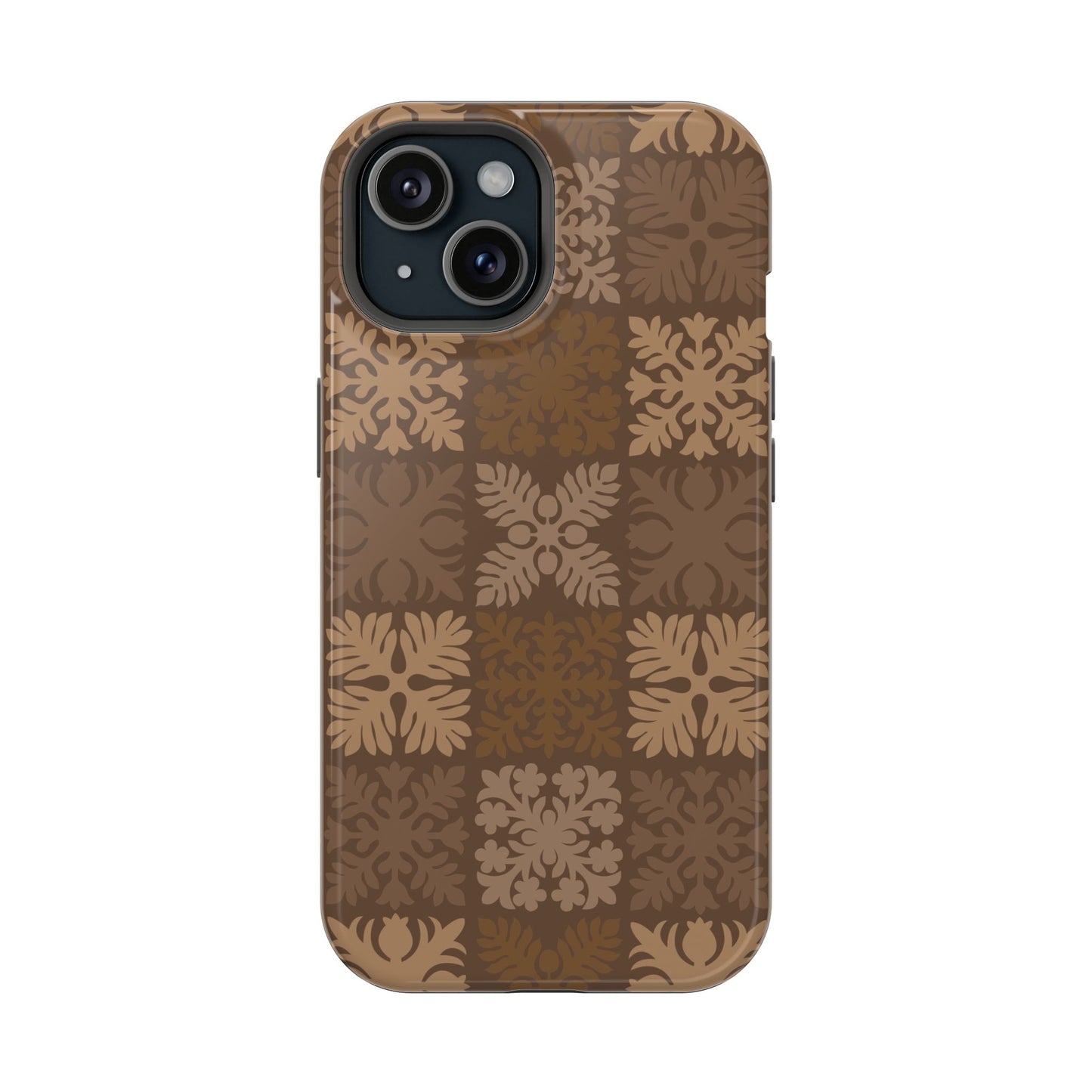 Brown Hawaiian Quilt MagSafe