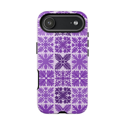 Light Purple Hawaiian Quilt Standard
