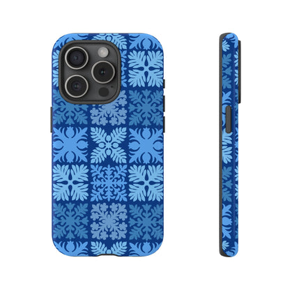 Blue Hawaiian Quilt Standard
