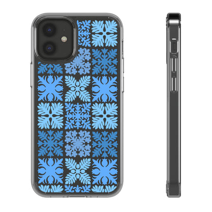 Clear Blue Hawaiian Quilt Standard