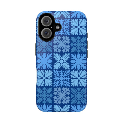 Blue Hawaiian Quilt Standard