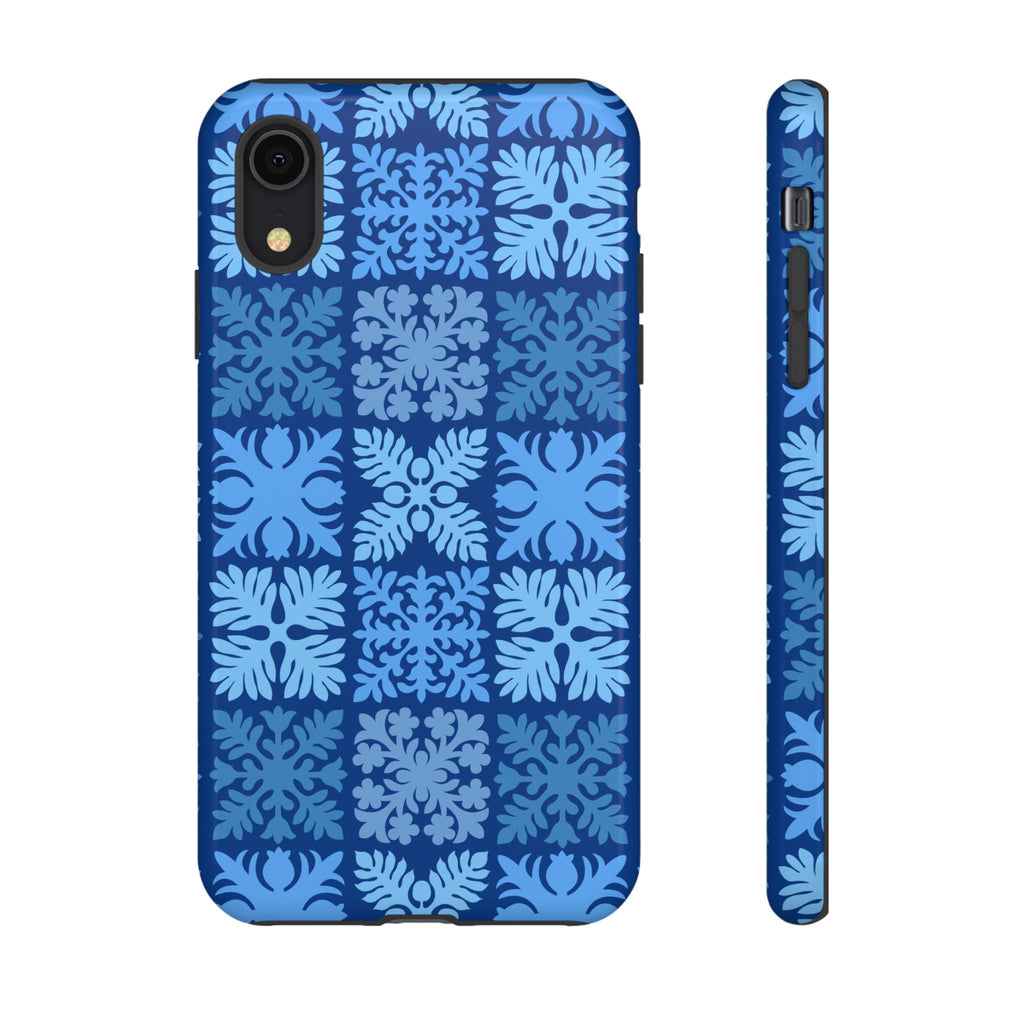 Blue Hawaiian Quilt Standard