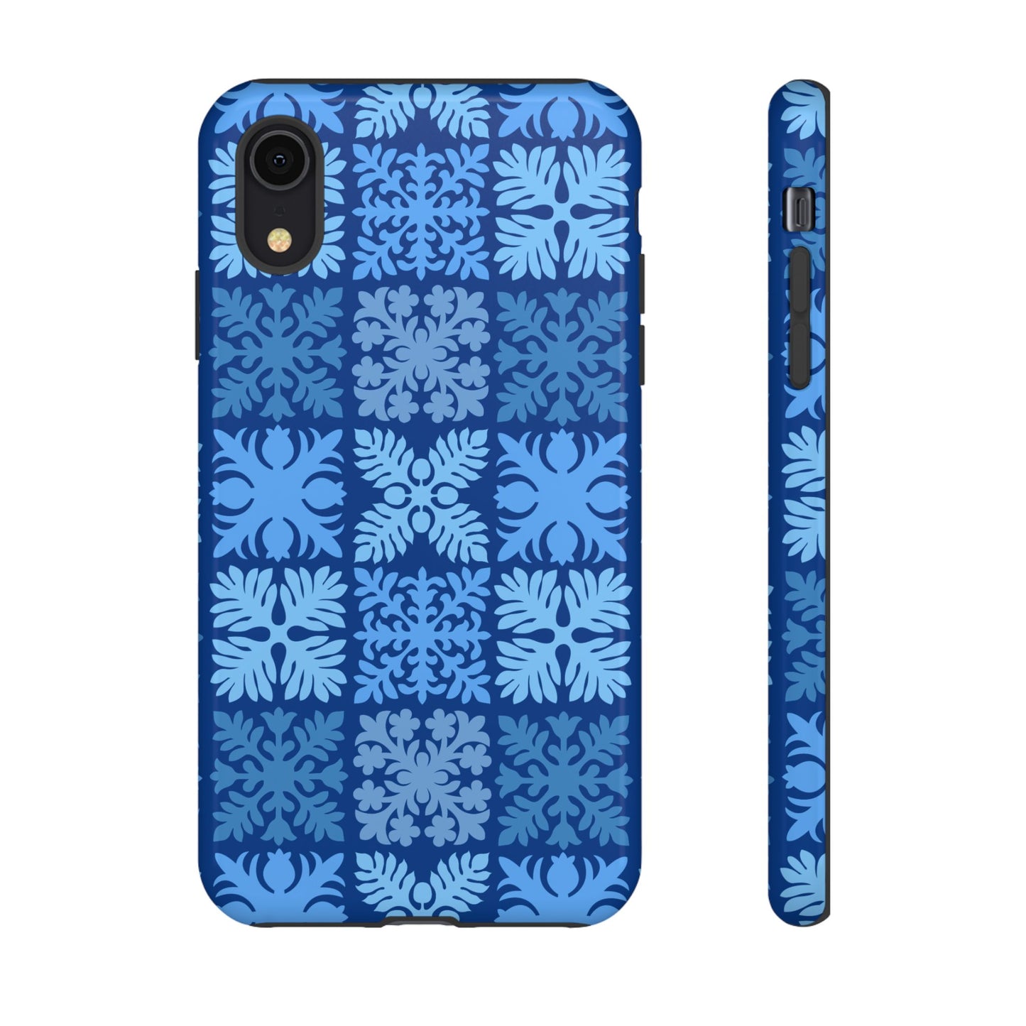 Blue Hawaiian Quilt Standard