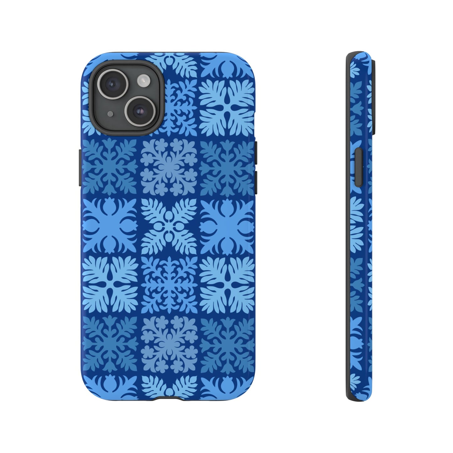 Blue Hawaiian Quilt Standard