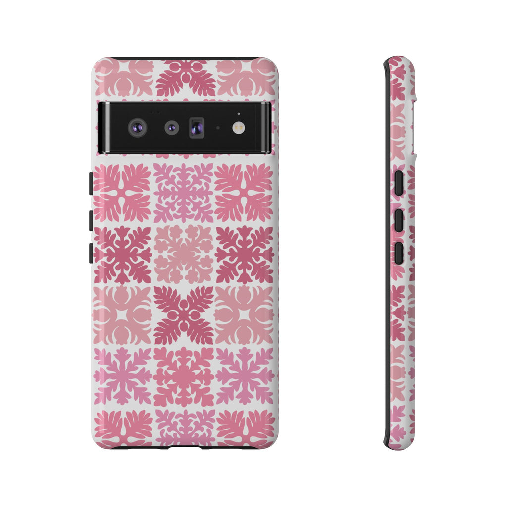White Hawaiian Quilt Standard - Google Pixel