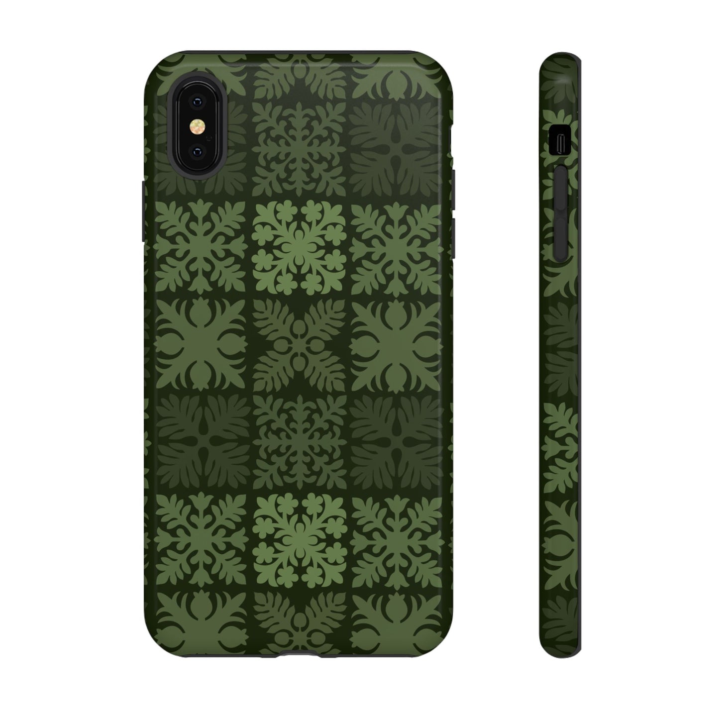 Green Hawaiian Quilt Standard