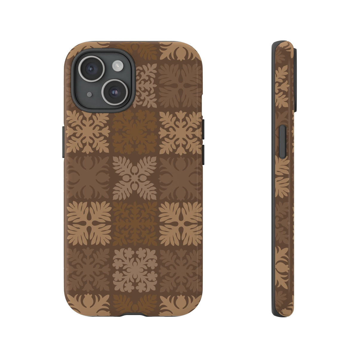 Brown Hawaiian Quilt Standard