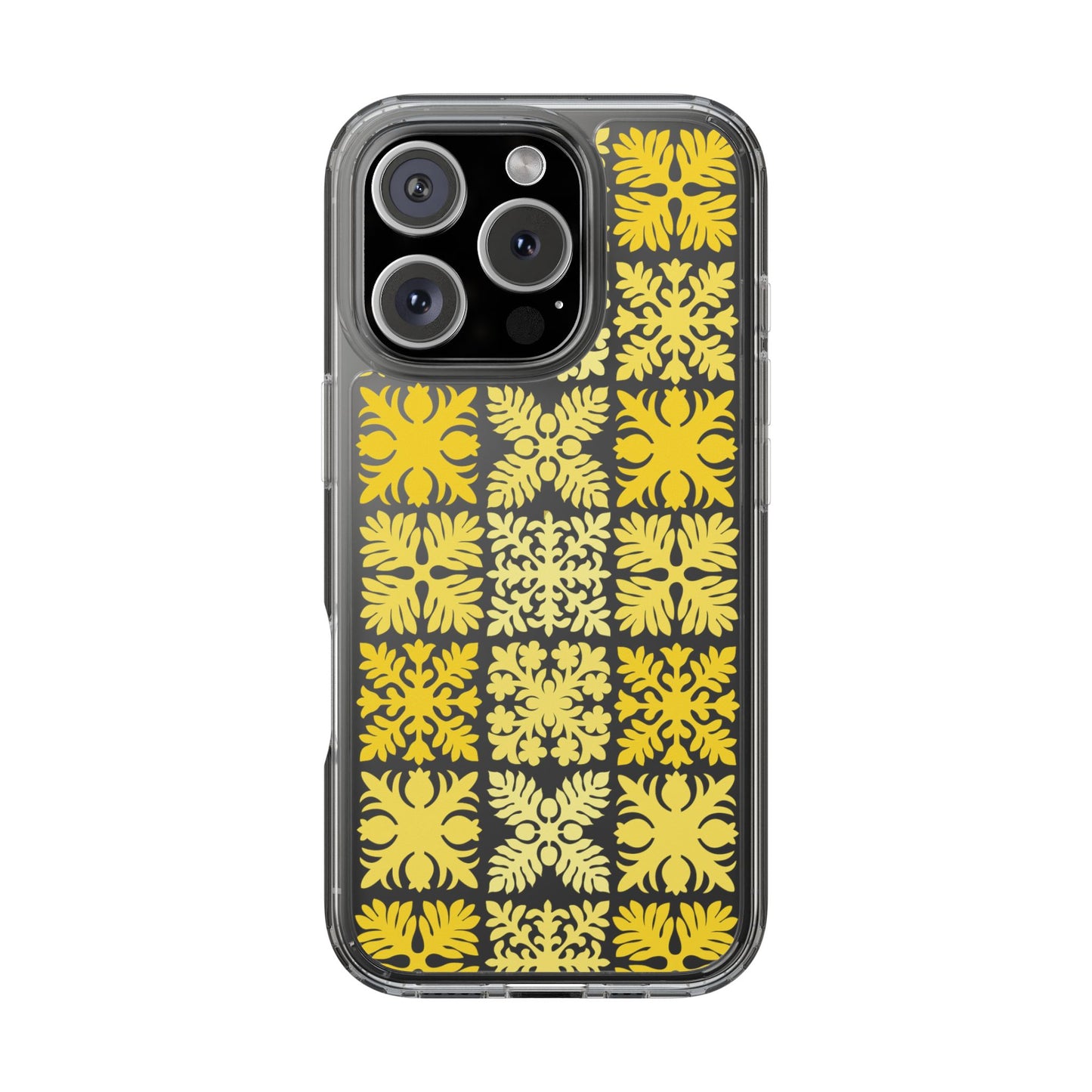 Clear Yellow Hawaiian Quilt Standard