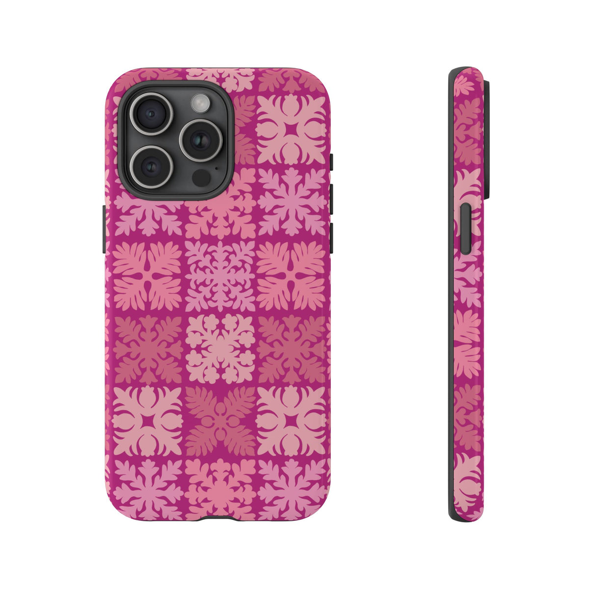 Pink Hawaiian Quilt Standard