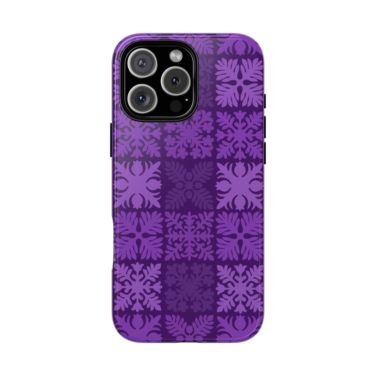 Purple Hawaiian Quilt Standard