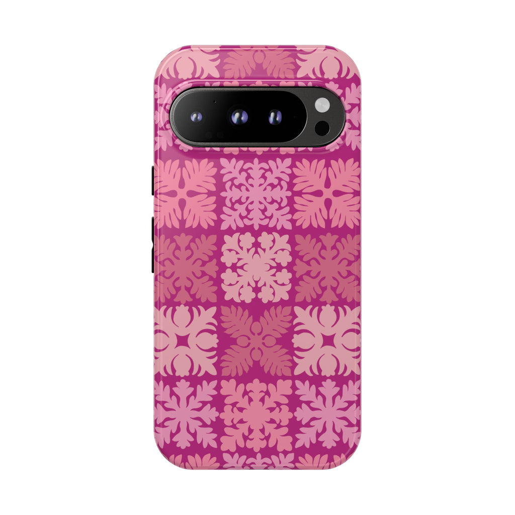 Pink Hawaiian Quilt Standard - Google Pixel