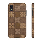 Brown Hawaiian Quilt Standard