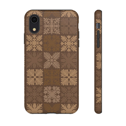 Brown Hawaiian Quilt Standard