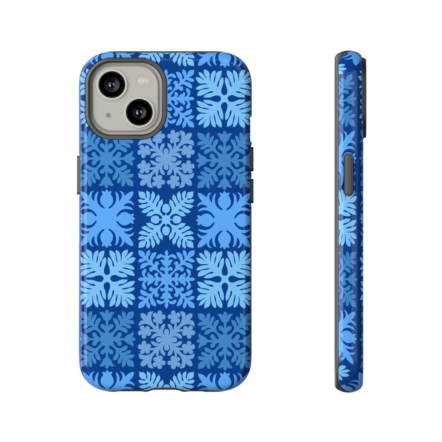 Blue Hawaiian Quilt Standard