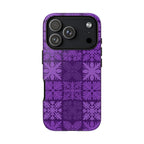 Purple Hawaiian Quilt Standard