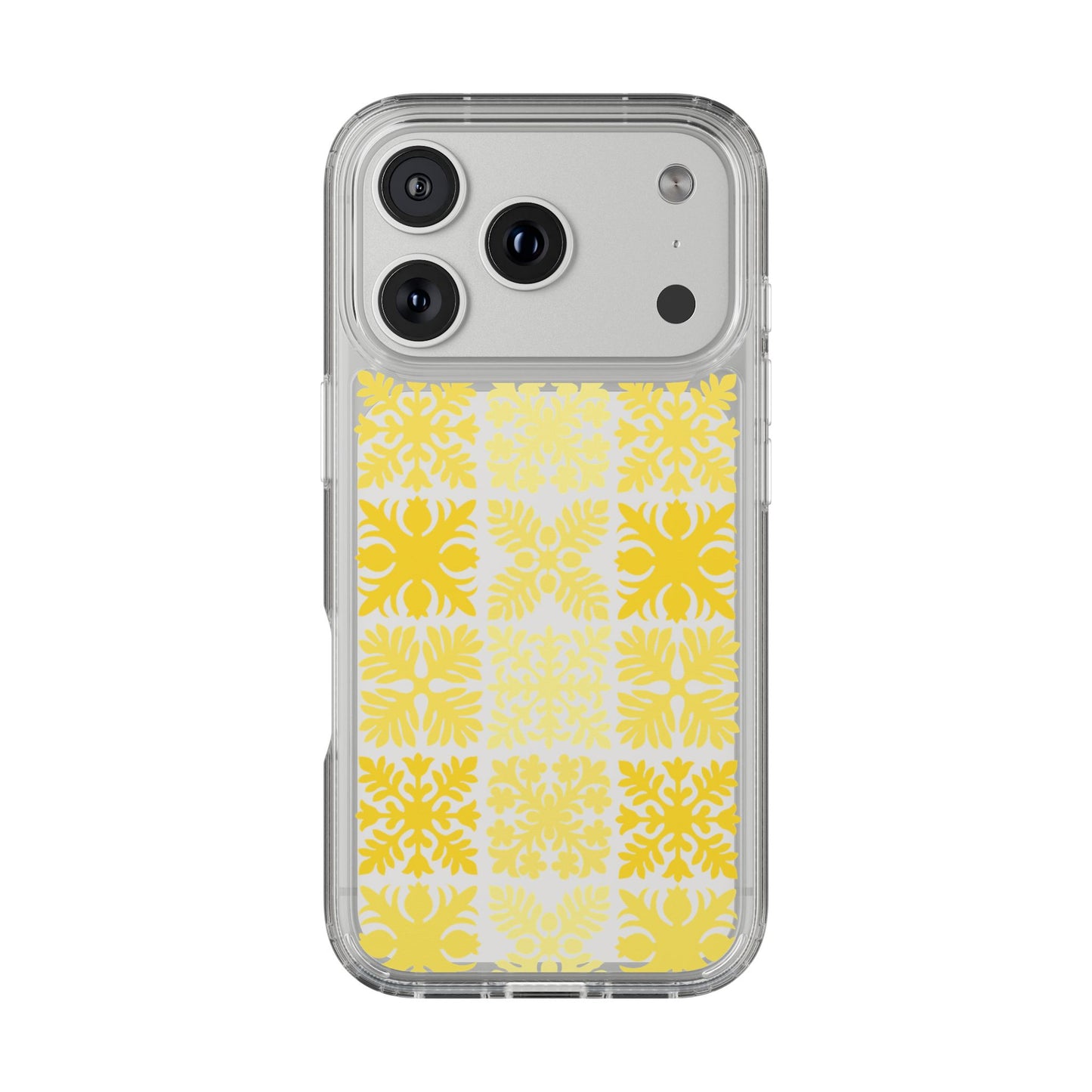 Clear Yellow Hawaiian Quilt Standard