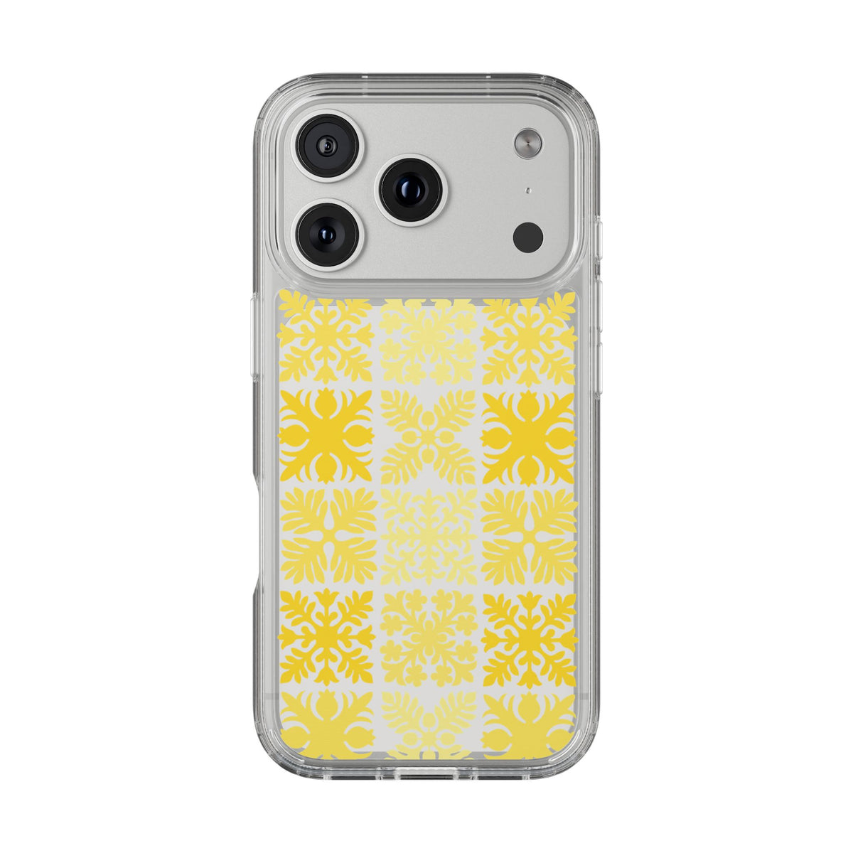 Clear Yellow Hawaiian Quilt Standard