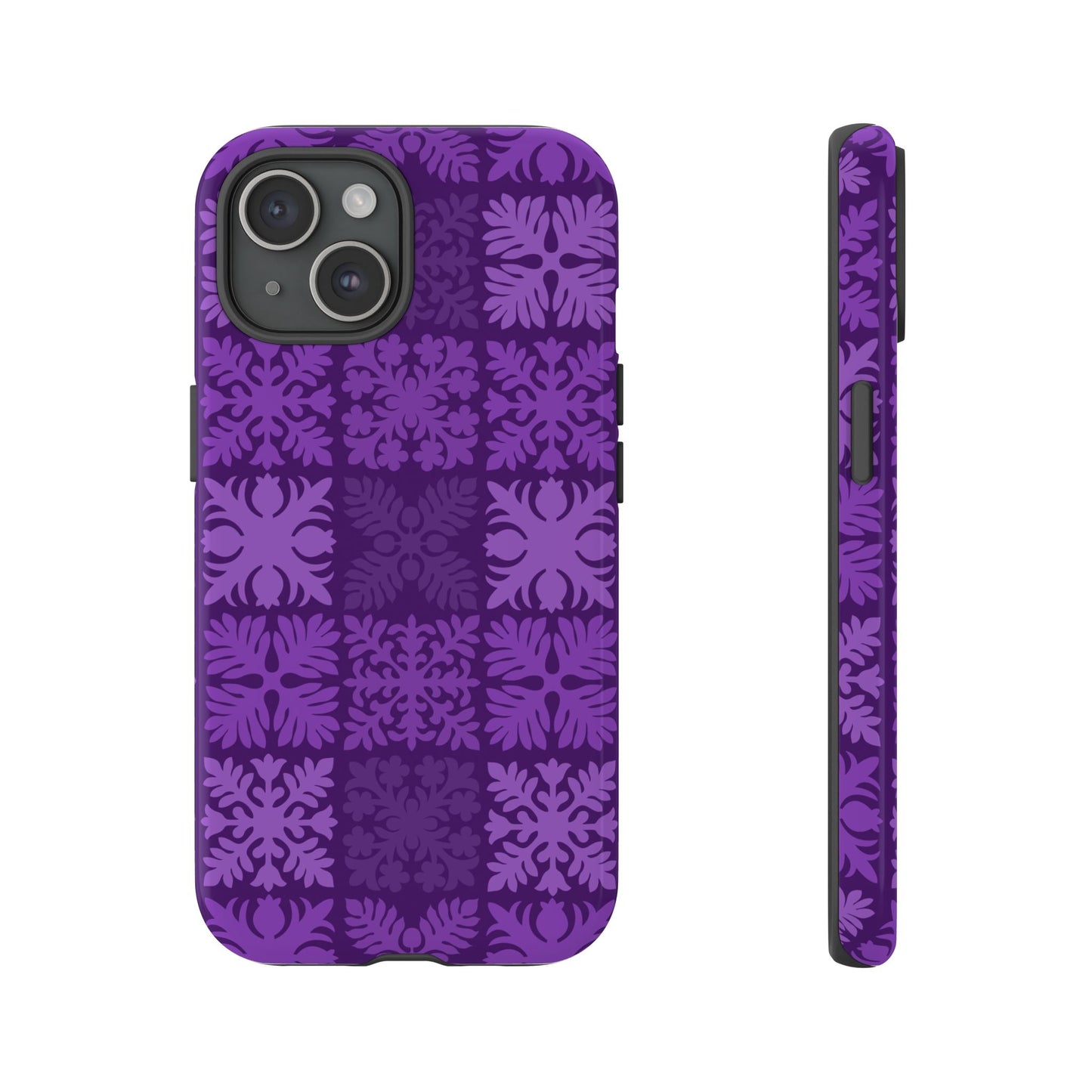 Purple Hawaiian Quilt Standard