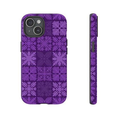Purple Hawaiian Quilt Standard