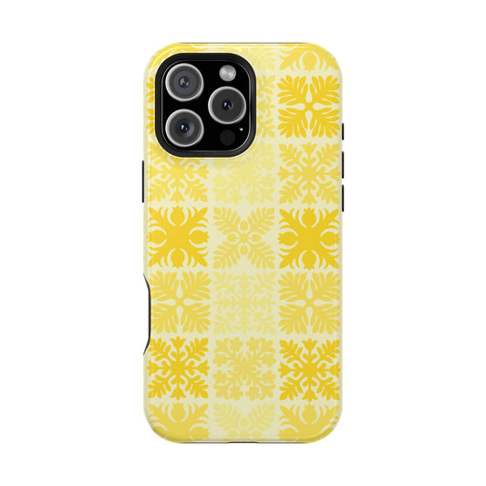 Yellow Hawaiian Quilt MagSafe