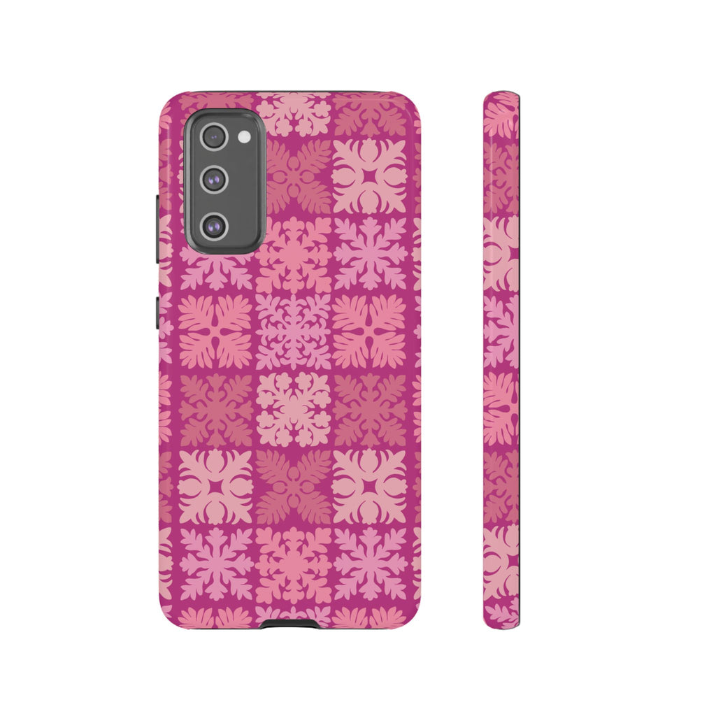 Pink Hawaiian Quilt Standard - Samsung Galaxy