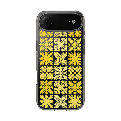 Clear Yellow Hawaiian Quilt Standard