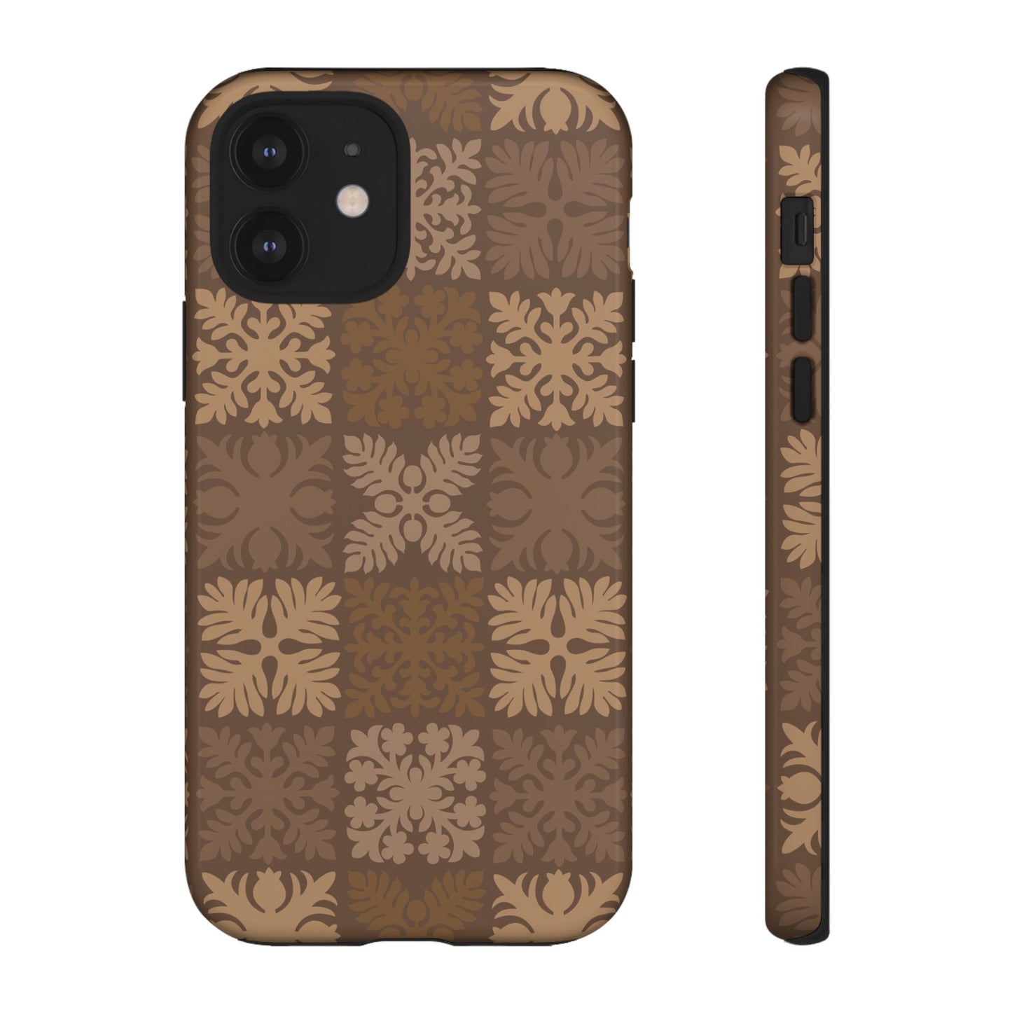 Brown Hawaiian Quilt Standard