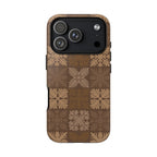 Brown Hawaiian Quilt Standard