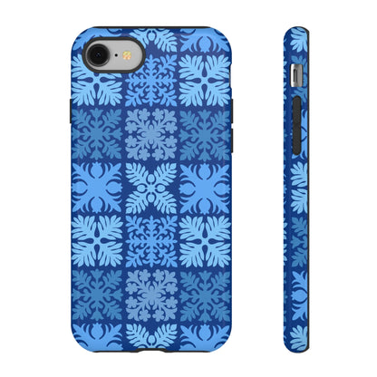 Blue Hawaiian Quilt Standard