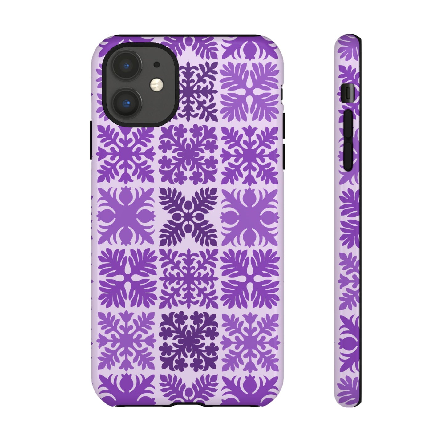 Light Purple Hawaiian Quilt Standard