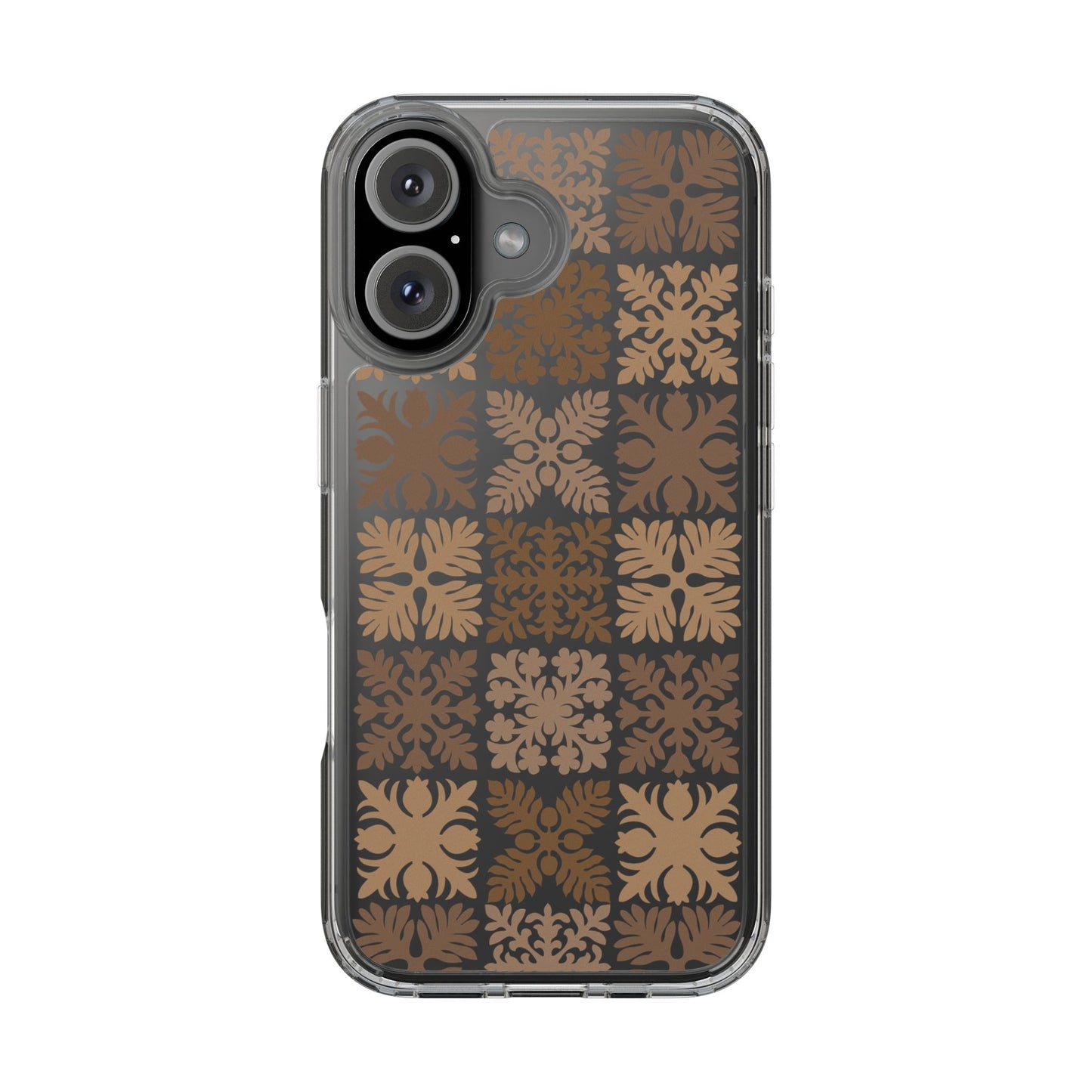 Clear Brown Hawaiian Quilt Standard