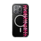 Clear Pink Puakenikeni MagSafe