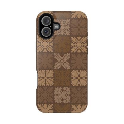 Brown Hawaiian Quilt MagSafe