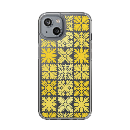 Clear Yellow Hawaiian Quilt Standard