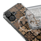 Clear Brown Hawaiian Quilt MagSafe