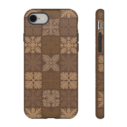 Brown Hawaiian Quilt Standard