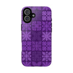Purple Hawaiian Quilt Standard