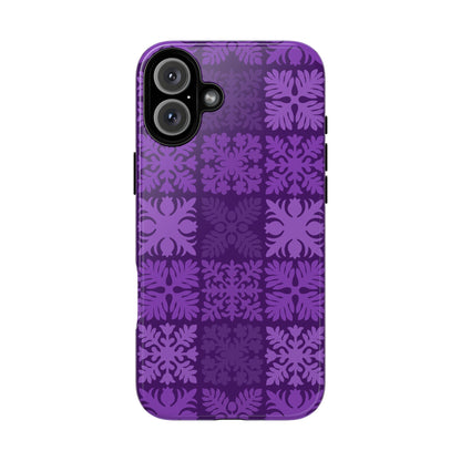 Purple Hawaiian Quilt Standard