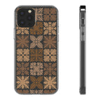 Clear Brown Hawaiian Quilt Standard
