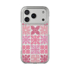 Clear Pink Hawaiian Quilt MagSafe