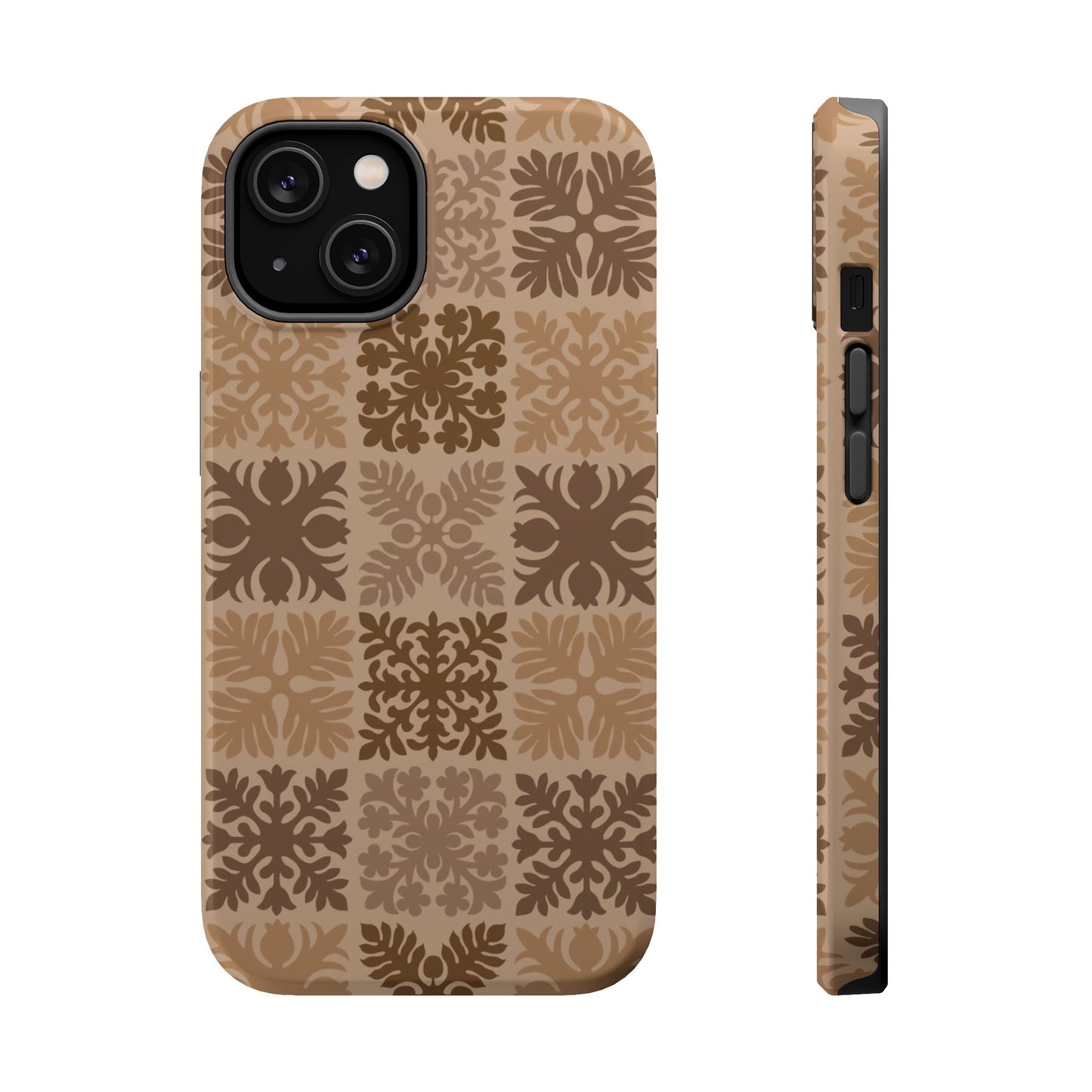 Light Brown Hawaiian Quilt MagSafe