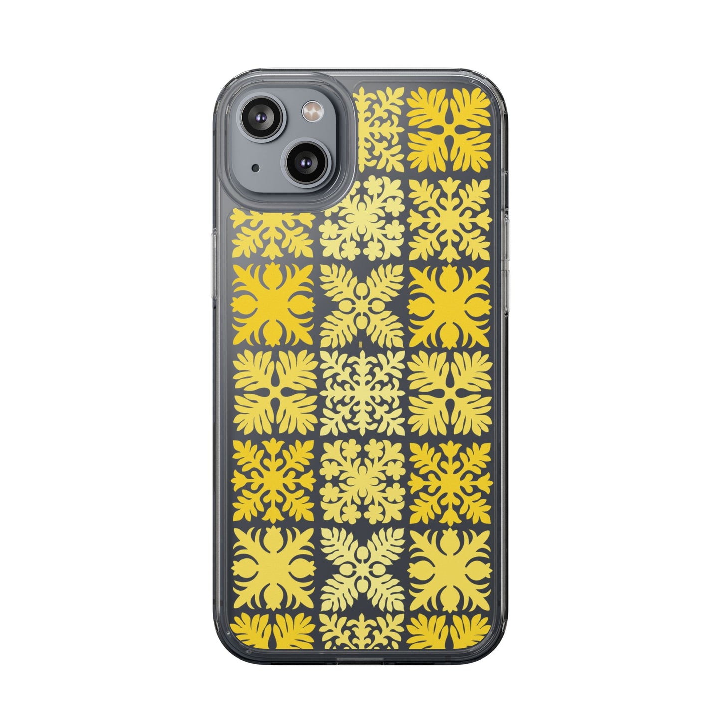 Clear Yellow Hawaiian Quilt Standard