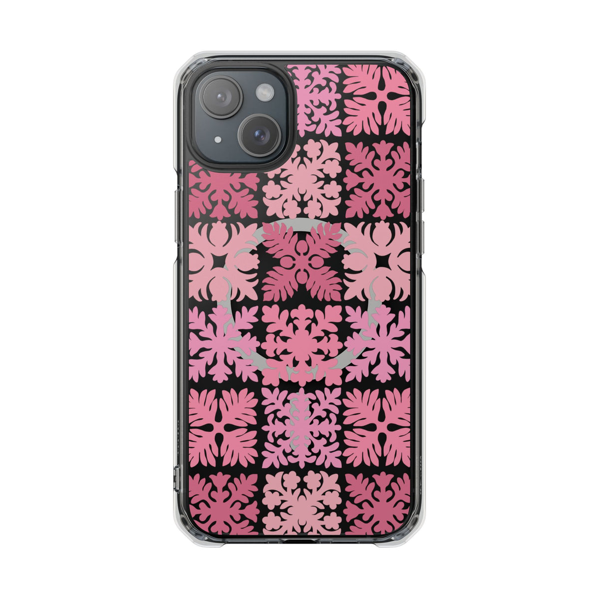 Clear Pink Hawaiian Quilt MagSafe