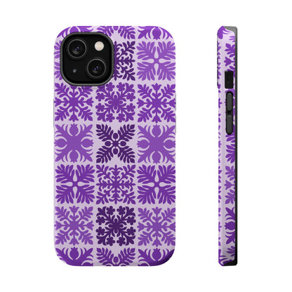 Light Purple Hawaiian Quilt MagSafe