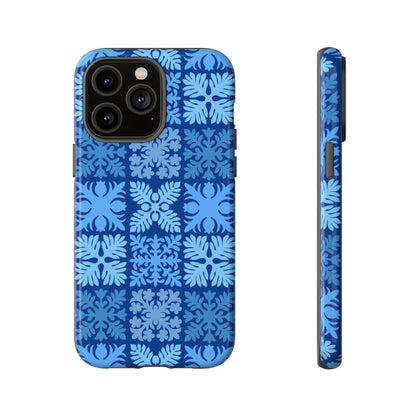 Blue Hawaiian Quilt Standard